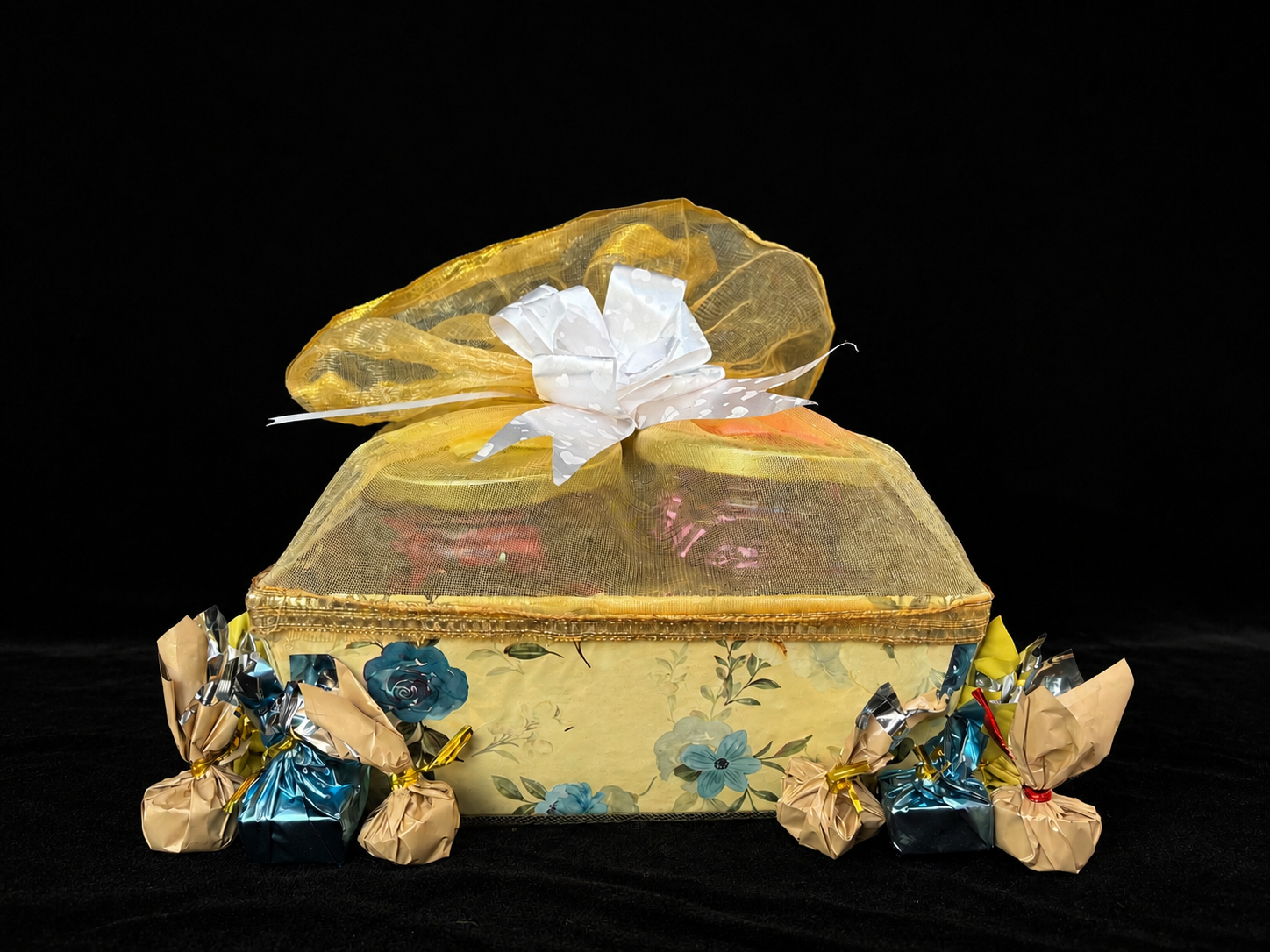 4 Jar Basket
